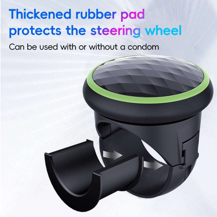 3R 3R-2253 Car Steering Wheel Booster Ball Car Steering Wheel Power Booster(Black Purple)