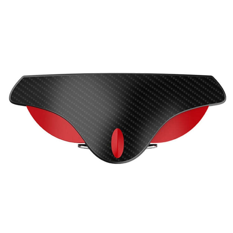 3R 3R-157 2 in 1 Car Auxiliary HD Blind Spot Mirror with Carbon Fiber Texture Rain Shield, Style:...