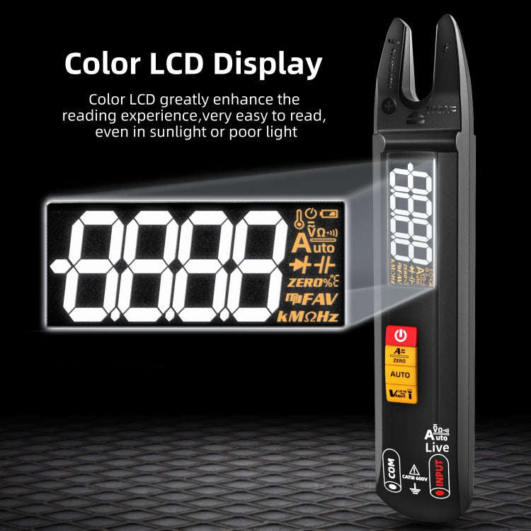 BSIDE U0 AC / DC Clamp Meter Electric Pen Current Digital Multimeter