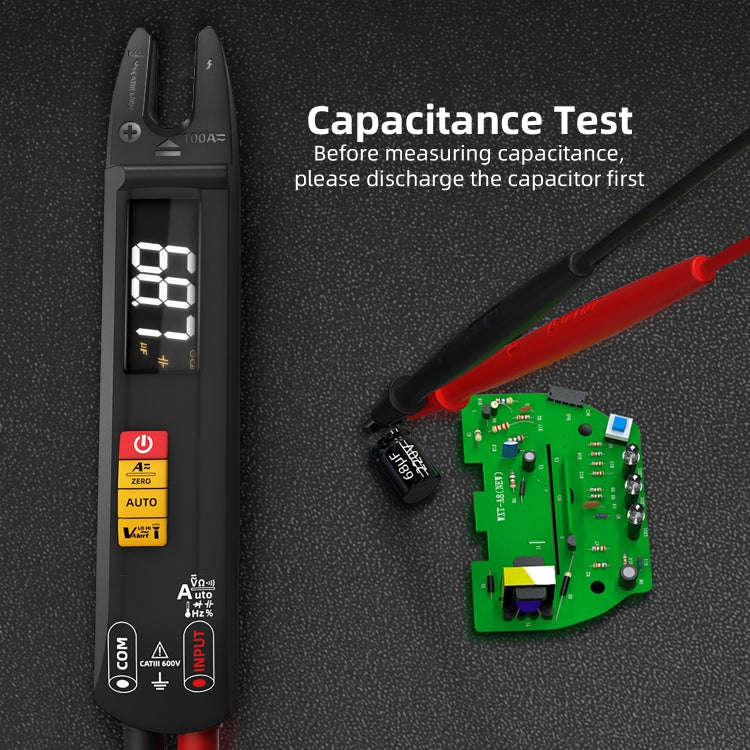 BSIDE U1 AC / DC Clamp Meter Electric Pen Current Digital Multimeter