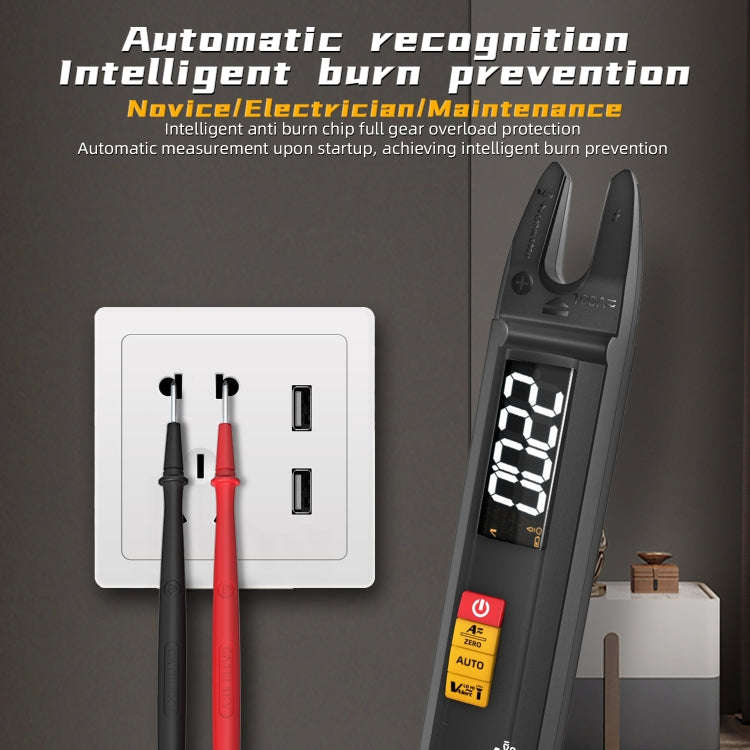 BSIDE U1 AC / DC Clamp Meter Electric Pen Current Digital Multimeter