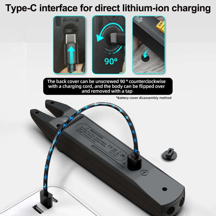BSIDE U1 AC / DC Clamp Meter Electric Pen Current Digital Multimeter