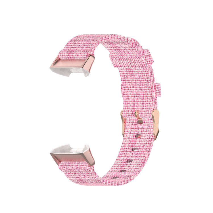 For Fitbit Charge 4 / Charge 3 / Charge3 SE Braided Nylon Watch Band Plastic Head, Size: Free Siz...