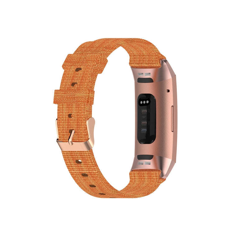 For Fitbit Charge 4 / Charge 3 / Charge3 SE Braided Nylon Watch Band Plastic Head, Size: Free Siz...