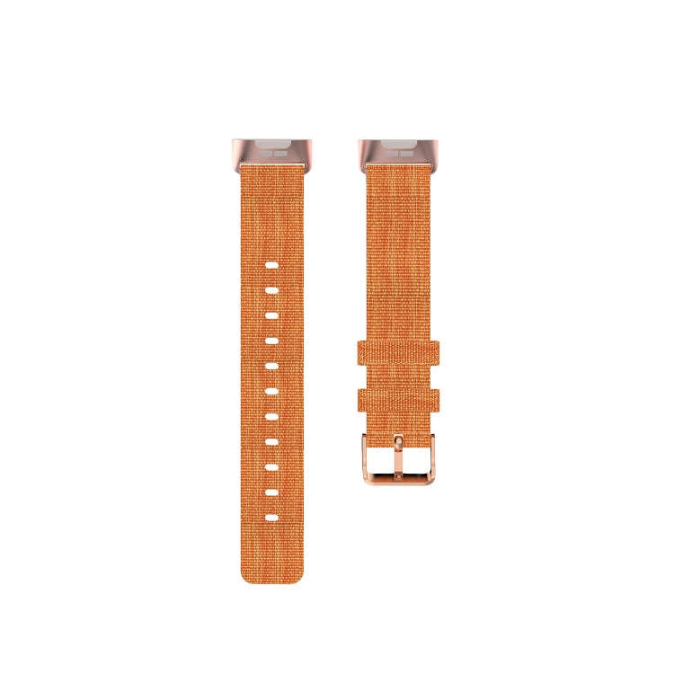 For Fitbit Charge 4 / Charge 3 / Charge3 SE Braided Nylon Watch Band Plastic Head, Size: Free Siz...