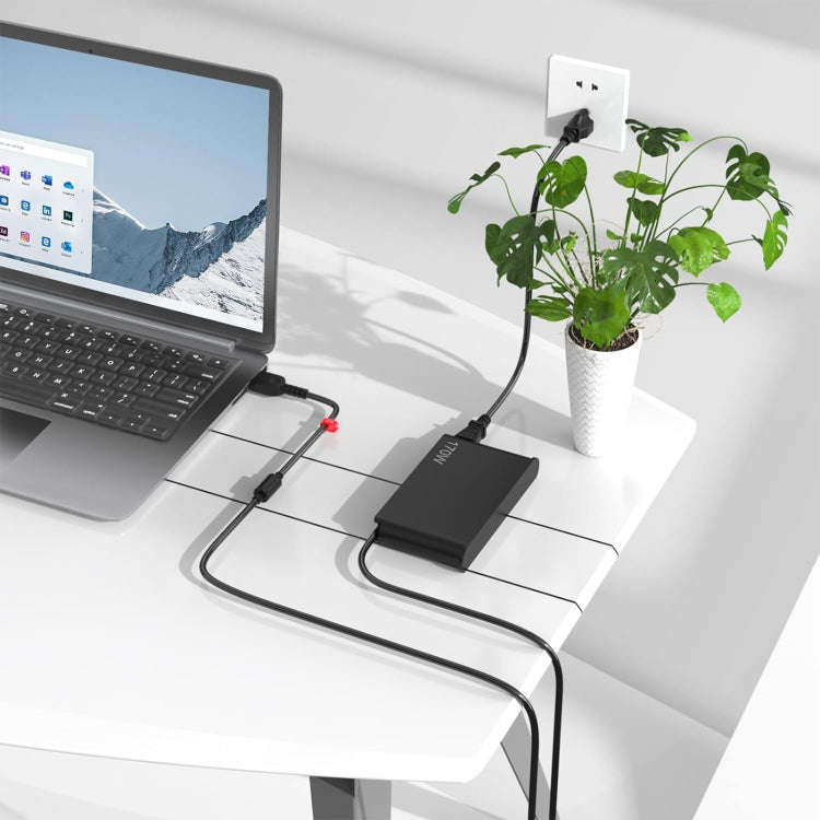 170W 20V 8.5A Laptop Notebook Power Adapter For Lenovo Big Square USB, Plug:UK Plug