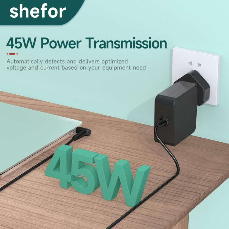 45W 20V 2.25A Laptop Notebook Power Adapter For Lenovo 4.0 x 1.7mm, Plug:UK Plug