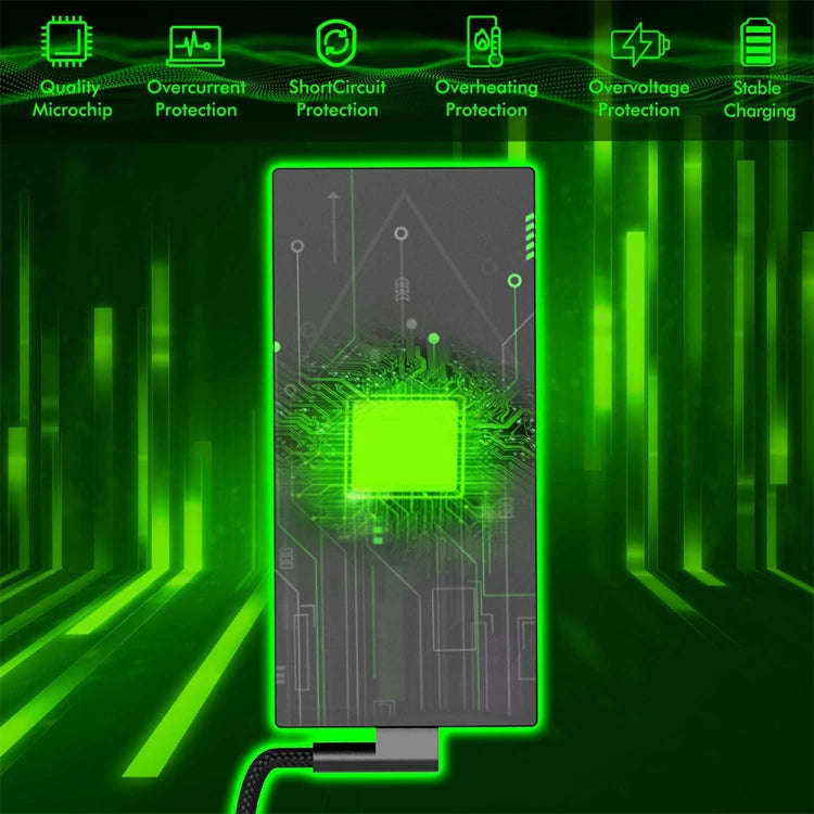 230W 19.5V 11.8A Laptop Notebook Power Adapter For Razer 3 Pin, Plug:EU Plug
