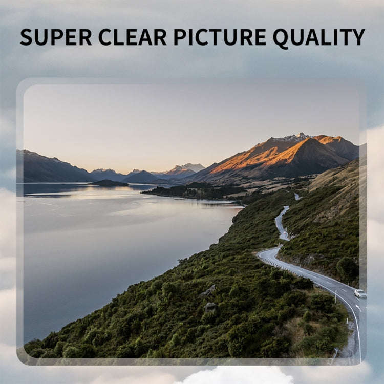 For DJI Osmo Action 4 JUNESTAR Threaded Camera Lens Filter, Filter:CPL
