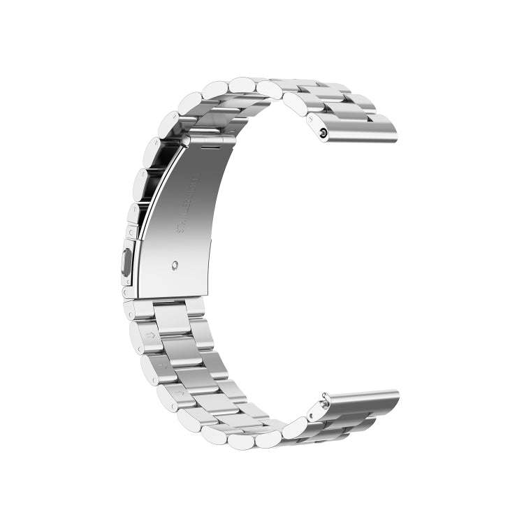 For Galaxy Watch 3 45mm 3-Beads Stainless Steel  Watch Band with Screwdriver & Ears, Size: 22mm(S...