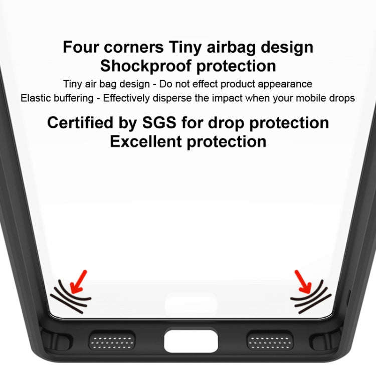 For Motorola Edge 50 Ultra 5G imak UX-9A Series Four-corner Airbag Shockproof Phone Case