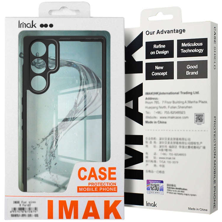 For Motorola Edge 50 Ultra 5G imak UX-9A Series Four-corner Airbag Shockproof Phone Case