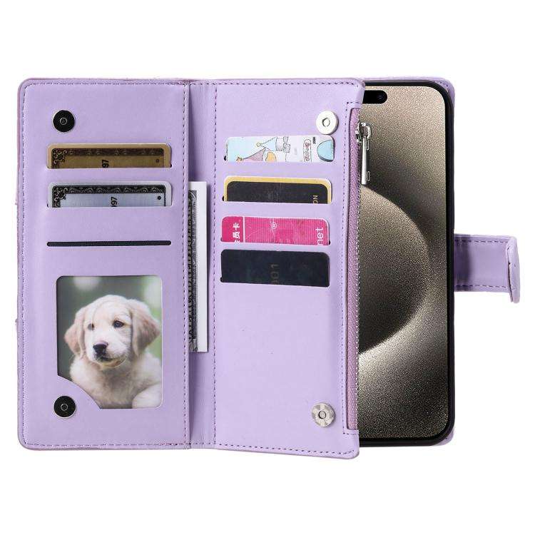 For Motorola Edge 60 Pro Glitter Lattice Zipper Wallet Leather Phone Case(Purple)