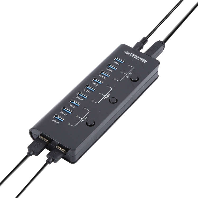 ORICO CRU3-H9C1 10 Port USB3.0 12V 4A HUB Power Adapter, Plug:AU Plug