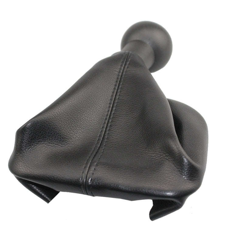 For Peugeot 207 / 307 / CC30 Car 5 Speed Gear Lever Hand Ball Leather Gear Shift Knob with Dustpr...