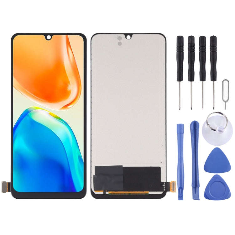 For vivo V25e 4G V2201 TFT LCD Screen with Digitizer Full Assembly, Not Supporting Fingerprint Id...