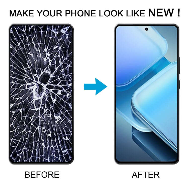 For vivo iQOO Z9 Turbo Original AMOLED LCD Screen with Digitizer Full Assembly