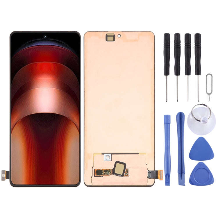 For vivo iQOO Neo9S Pro Original AMOLED LCD Screen with Digitizer Full Assembly
