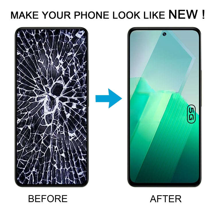 For vivo iQOO Z9 I2302 I2218 Original AMOLED LCD Screen with Digitizer Full Assembly