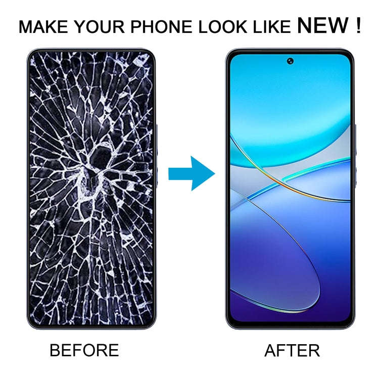 For vivo Y100 4G Original AMOLED LCD Screen with Digitizer Full Assembly