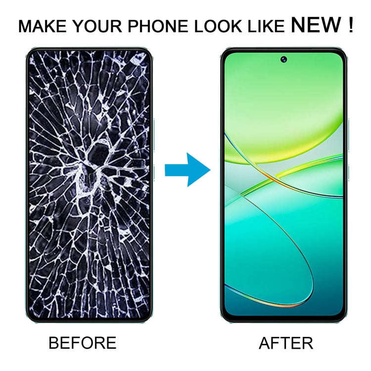 For vivo T3 Original AMOLED LCD Screen with Digitizer Full Assembly