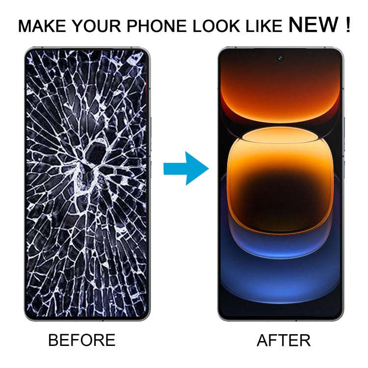 For vivo iQOO 12 V2307A Original AMOLED LCD Screen with Digitizer Full Assembly