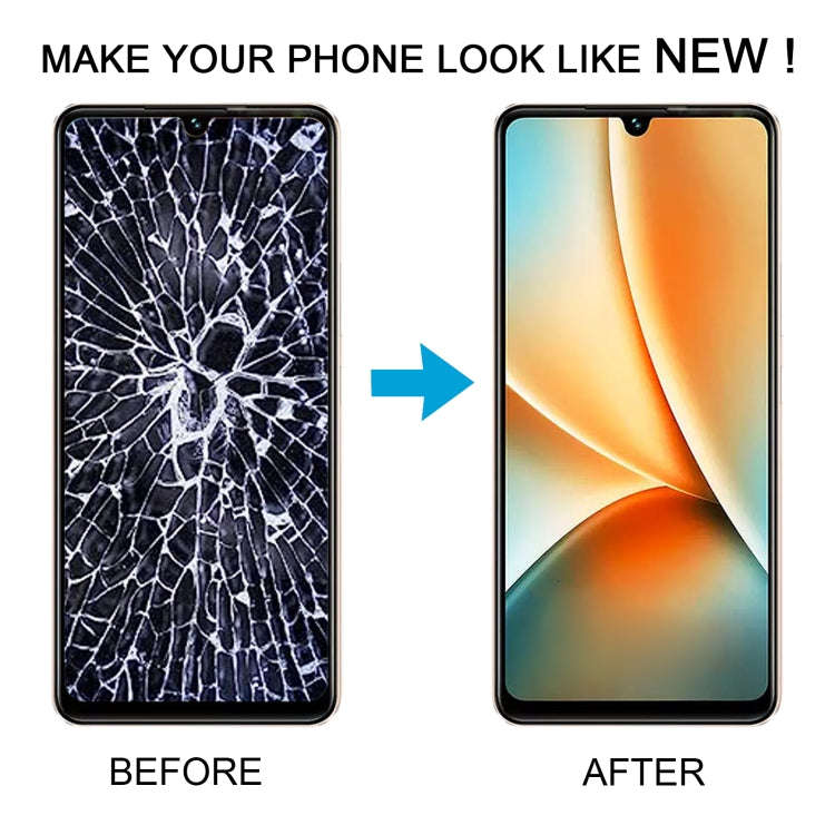 For vivo Y100 5G V2239 Original AMOLED LCD Screen with Digitizer Full Assembly