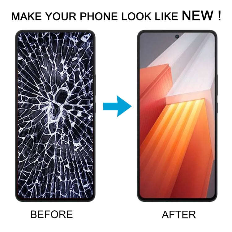 For vivo iQOO Neo8 V2301A Original AMOLED LCD Screen with Digitizer Full Assembly