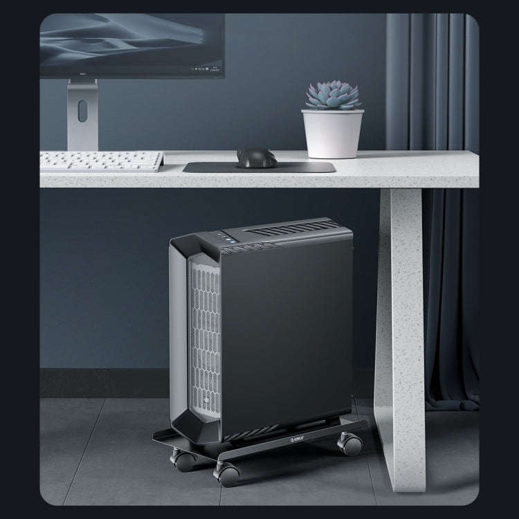ORICO CPB5-BK-BP Mobile CPU Power Stand Computer Host Bracket(Black)