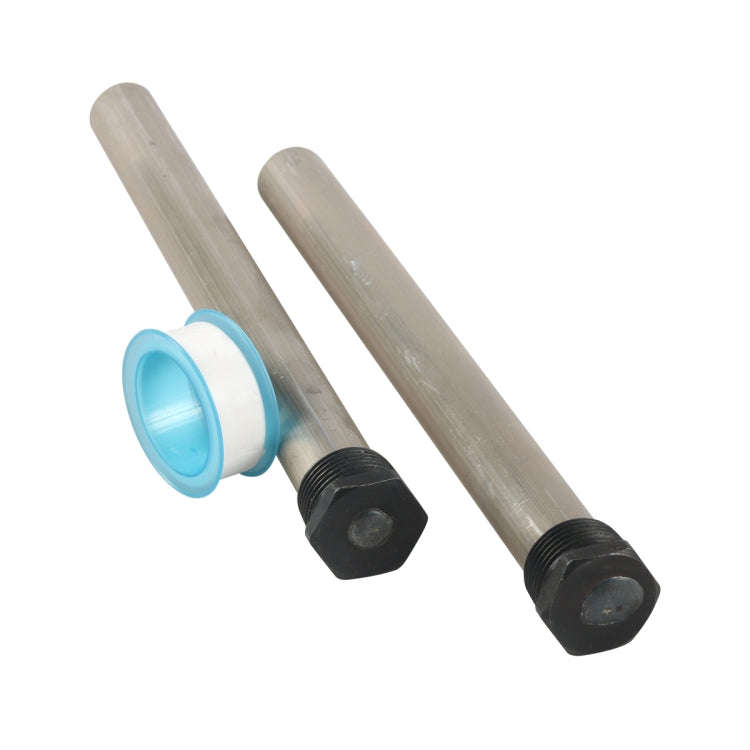 2pcs / Set RV US Standard 3/4NPT Water Heater Magnesium Anode Rod(Black Silver)