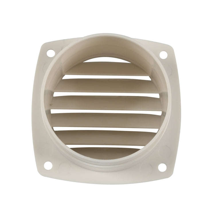 Yacht / RV 93.5mm Louvered Vents with Screws(White)