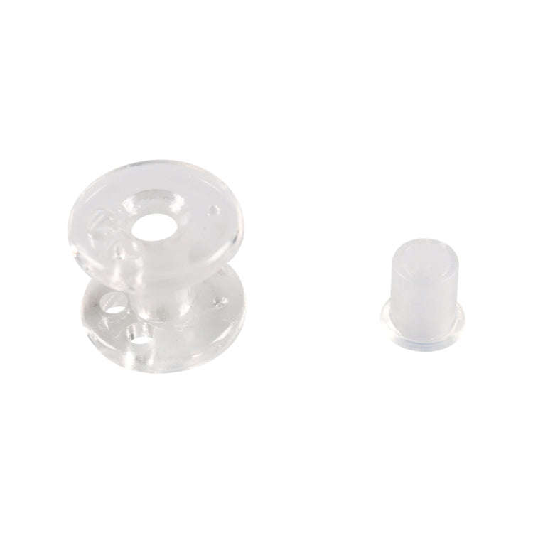 27pcs / Set RV / Yacht Pleated Shade Accessories Pull Cord Double Wheel Plug Spring(White)