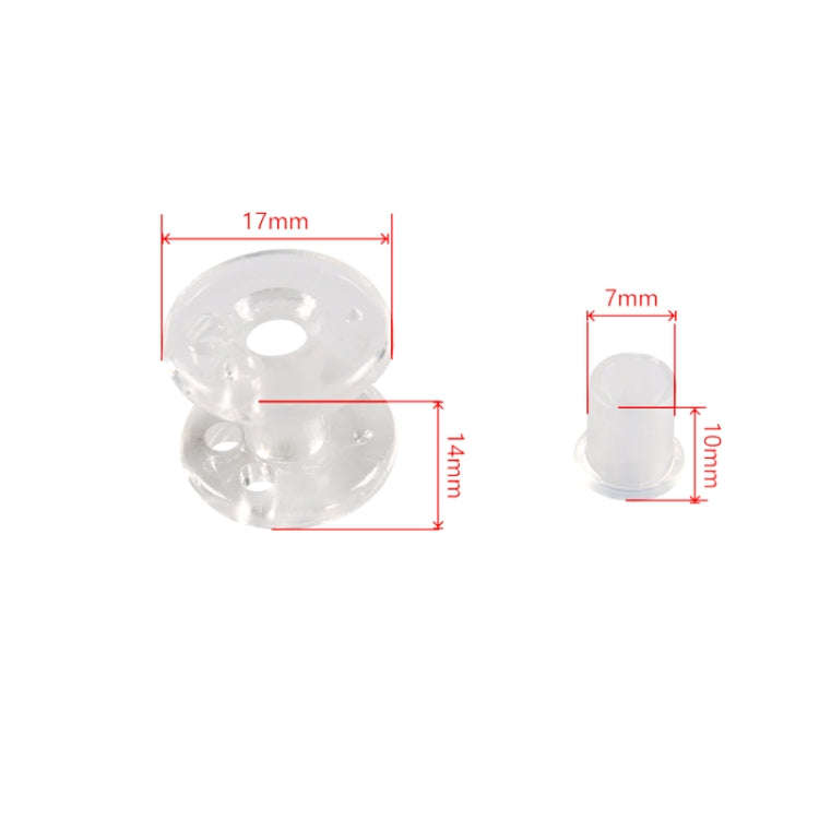27pcs / Set RV / Yacht Pleated Shade Accessories Pull Cord Double Wheel Plug Spring(White)
