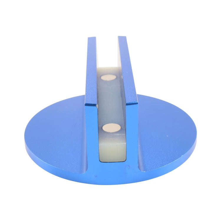 2pcs / Set Car Slotted Jack Pad Jacking Lift Pad(Blue)