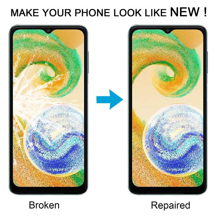 For Samsung Galaxy A04s SM-A047F 10pcs Front Screen Outer Glass Lens with OCA Optically Clear Adh...