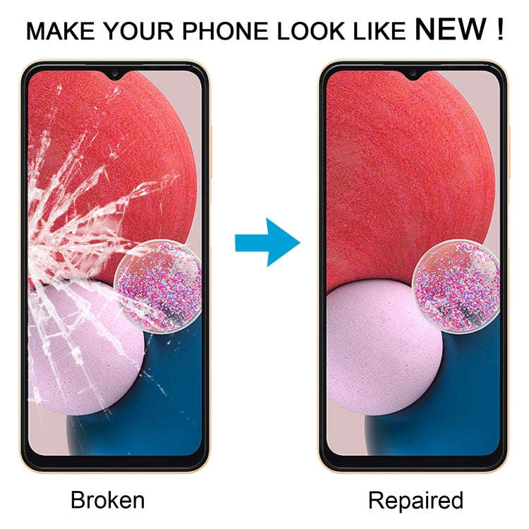 For Samsung Galaxy A13 4G SM-A135F 10pcs Front Screen Outer Glass Lens with OCA Optically Clear A...