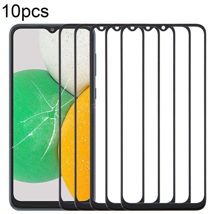 For Samsung Galaxy A03 Core SM-A032F 10pcs Front Screen Outer Glass Lens with OCA Optically Clear...