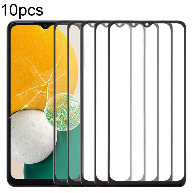 For Samsung Galaxy A13 5G SM-A136B 10pcs Front Screen Outer Glass Lens with OCA Optically Clear A...