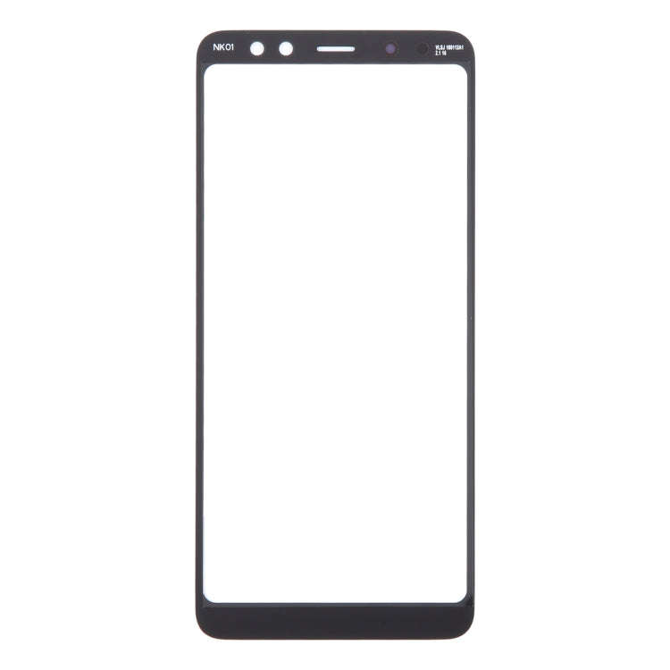 For Samsung Galaxy A8 2018 SM-A530F 10pcs Front Screen Outer Glass Lens with OCA Optically Clear ...