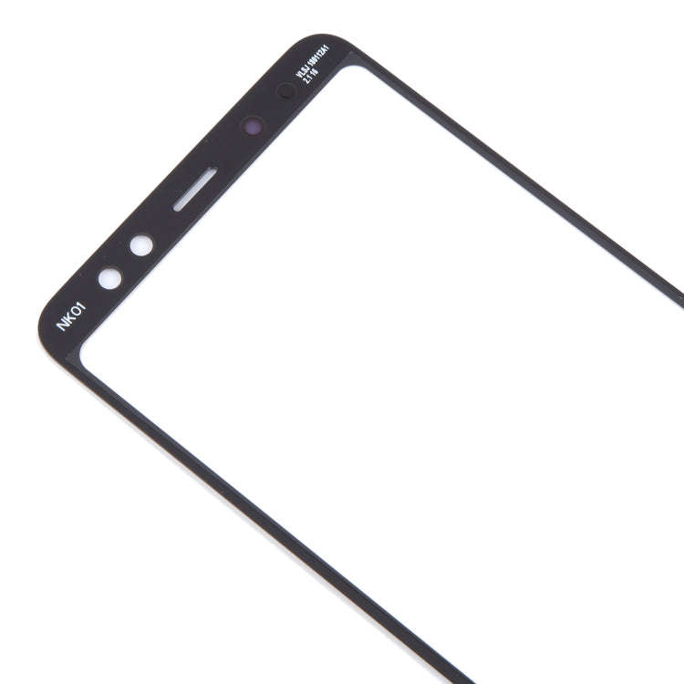 For Samsung Galaxy A8 2018 SM-A530F 10pcs Front Screen Outer Glass Lens with OCA Optically Clear ...