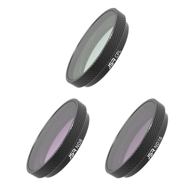 For Insta360 GO 3S JUNESTAR Camera Lens Filter, Filter:3 in 1 CPL ND8-16