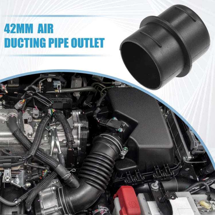 42mm Car Parking Air Ducting Reducer Duct Joiner Connector Pipe