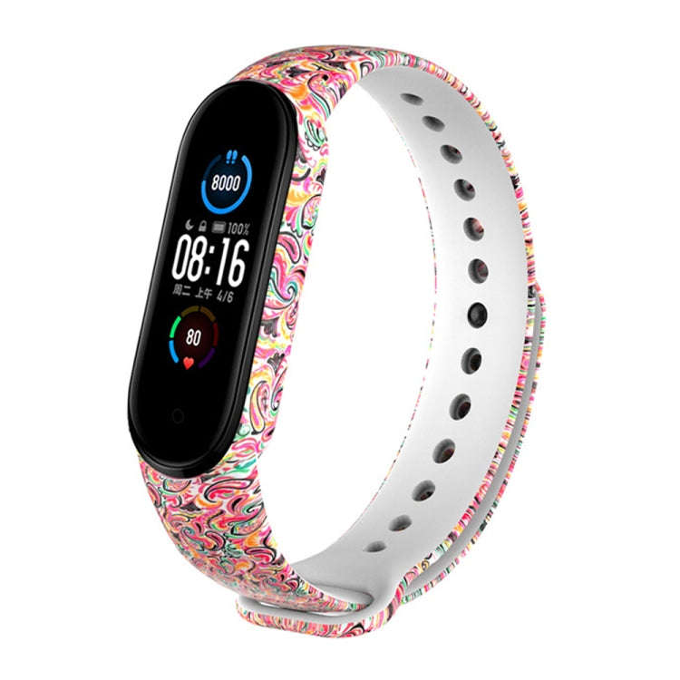 For Xiaomi Mi Band 5 TPU Watch Band(Facebook)