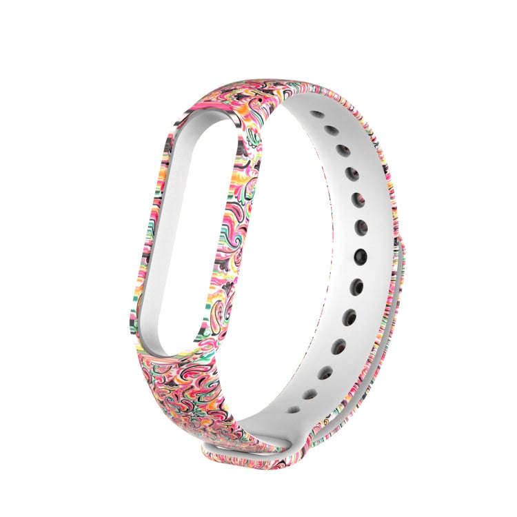 For Xiaomi Mi Band 5 TPU Watch Band(Facebook)