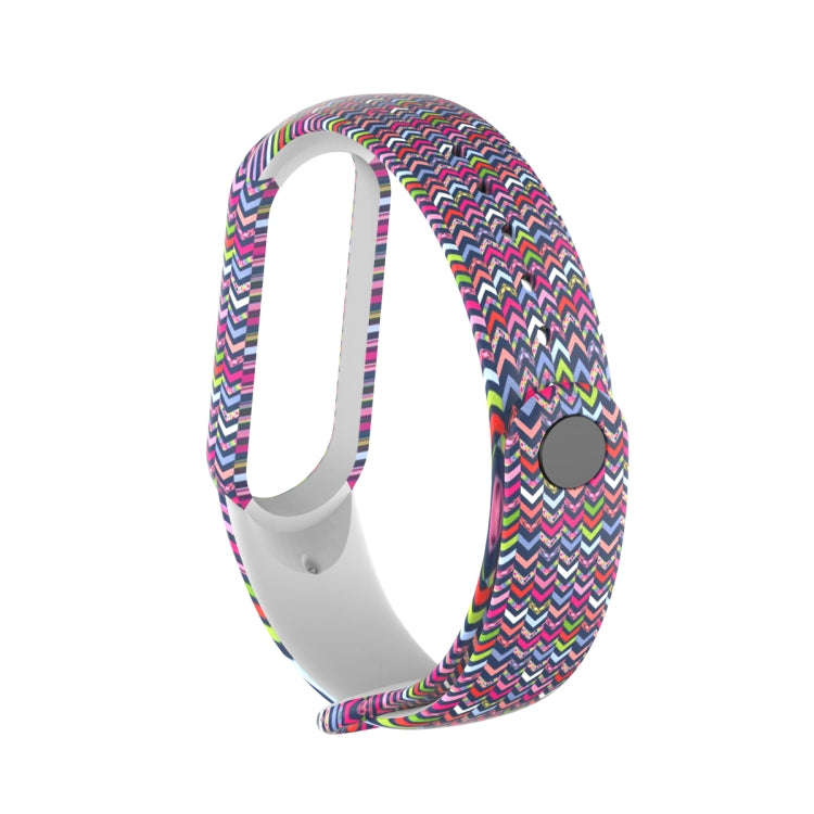 For Xiaomi Mi Band 5 TPU Watch Band(Stripe)