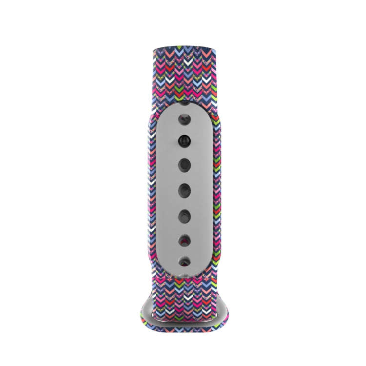 For Xiaomi Mi Band 5 TPU Watch Band(Stripe)
