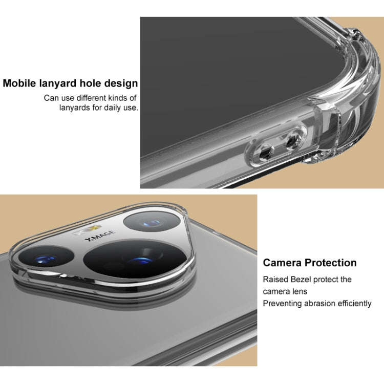 For OnePlus Nord 4 imak Shockproof Airbag TPU Phone Case(Transparent)