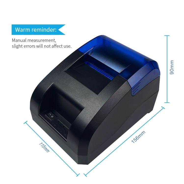 POS-5890U 58mm USB+Bluetooth Thermal Receipt Printer(EU Plug)