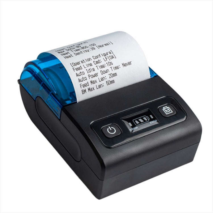 BT-582 58mm Type-C + Bluetooth Portable Thermal Printer(US Plug)