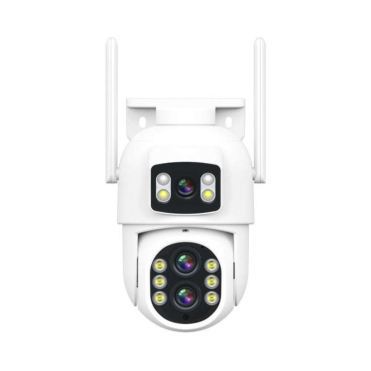 ESCAM QF500 5+5MP Motion Detection WiFi Intelligent 10X Optical Zoom Camera(UK Plug)